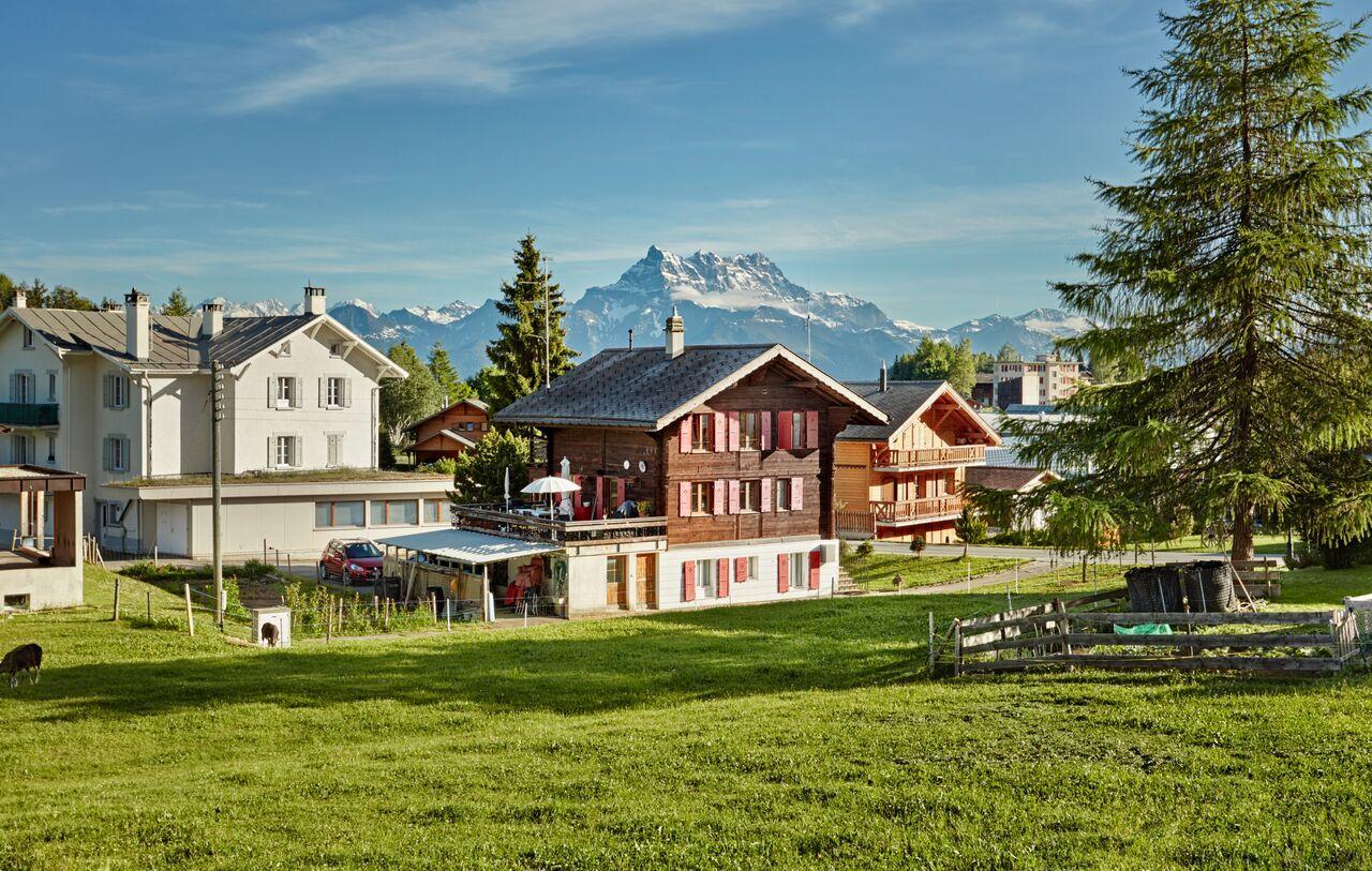 Le Liseron Leysin Exteriör bild